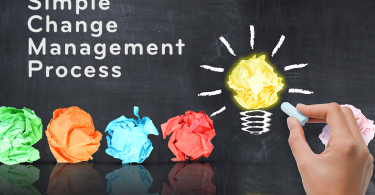 Simple Change Management Process Flow